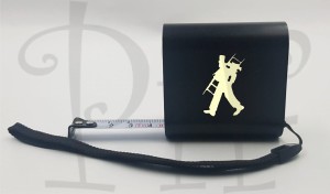 Miarka aluminiowa 3m z grawerem Kominiarz