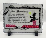 Ramka kamienna - Pan Kominiarz