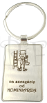 Breloczek metalowy "na szczęście od Kominiarza"