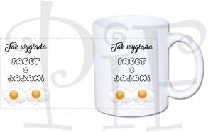 Kubek - Facet z jajami