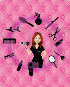 Podkładka pod mysz Fryzjer