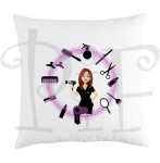 Poduszka Fryzjer, Fryzjerka