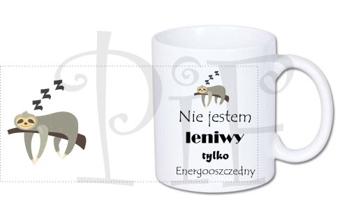 nie jestem leniwy bialy.jpg