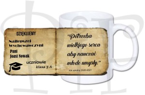 Kubek- zakończenie roku szkolnego- szkoła 3