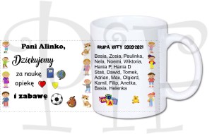 Kubek- zakończenie roku szkolnego- przedszkole