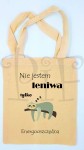Torba Bawełniana Leniwiec- nie jestem leniwa tylko energooszczędna