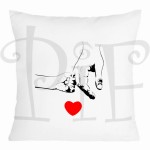 Poduszka Dzień Taty- Tata i Syn/Córka- ręce