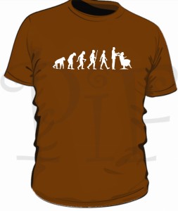 Koszulka męska- Ewolucja Fryzjera