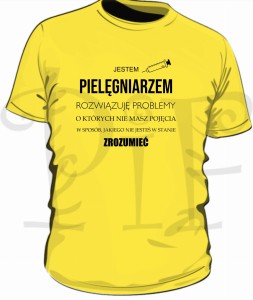 Koszulka męska- jestem Pielęgniarzem