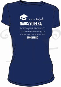 Koszulka damska- jestem Nauczycielką