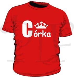 Koszulka dla Córki- z koroną
