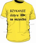 Koszulka męska- bzykanie dobre na wszystko