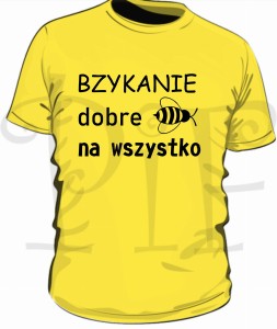 Koszulka męska- bzykanie dobre na wszystko