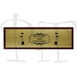 Skrzynka na wino z grawerem Weekendowy zestaw Kominiarza