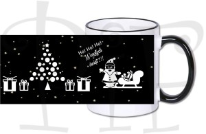 Kubek magiczny- świąteczny / mikołajkowy