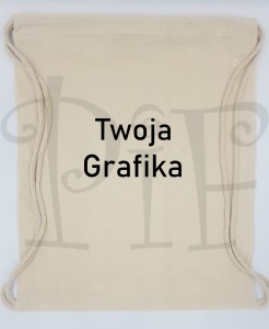 Worek bawełniany z Twoją Grafiką / Twoim Napisem