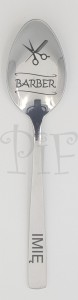 Łyżeczka z grawerem dla Barbera