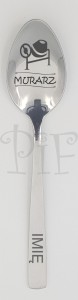 Łyżeczka z grawerem - Murarz