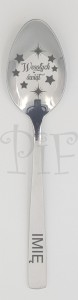 Łyżeczka z grawerem - Wesołych świąt
