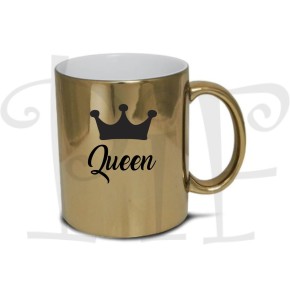 Kubek złoty Queen