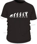 Koszulka męska ewolucja Kulturysty