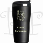 Kubek termiczny grawerem Kominiarz
