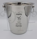 Cooler wiaderko Barbera- Barber lubi wyczesane imprezy