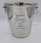 Cooler- wiaderko z grawerem Dzień Taty- najlepszy Tata na świecie