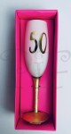 Kieliszek do szampana na 50 urodziny 