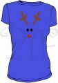 niebieska koszulka renifer damska.jpg