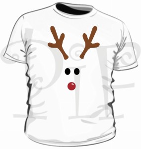 Koszulka dziecięca Boże Narodzenie RENIFER