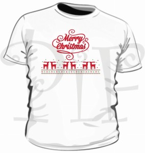 Dziecięca koszulka Merry Christmas