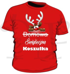 Świąteczna koszulka dziecięca
