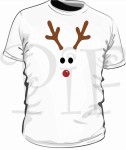 Koszulka męska Boże Narodzenie RENIFER
