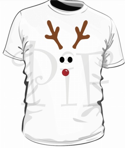 biała koszulka renifer meska.jpg