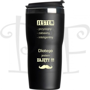 Kubek termiczny dla mężczyzny