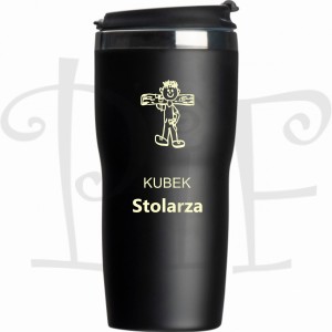 Kubek termiczny z grawerem dla Stolarza