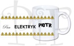 Kubek Elektryka z imieniem