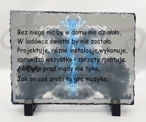 Ramka kamienna - Elektryk