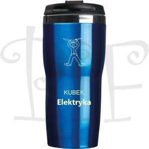 Kubek termiczny z grawerem dla Elektryka