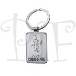 Breloczek z grawerem - Super Cukiernik