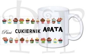 Kubek Cukiernika z imieniem