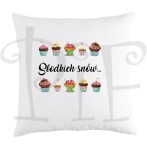 Poduszka z grafiką dla Cukiernika