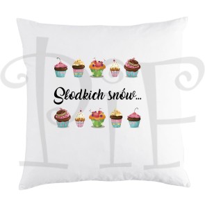 Poduszka z grafiką dla Cukiernika