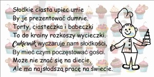 Puzzle 24 elementy dla Cukiernika