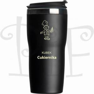 Kubek termiczny z grawerem dla Cukiernika