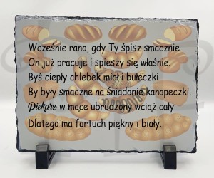 Ramka kamienna - Piekarz