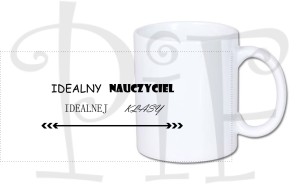 Kubek idealny nauczyciel