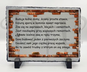 Ramka kamienna - Murarz