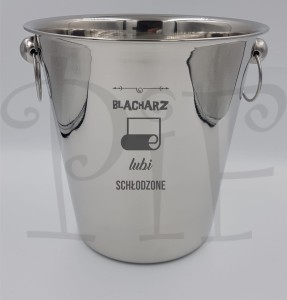 Cooler wiaderko z grawerem dla Blacharza